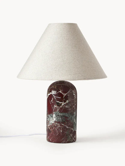 Lampe de chevet marbre vert
