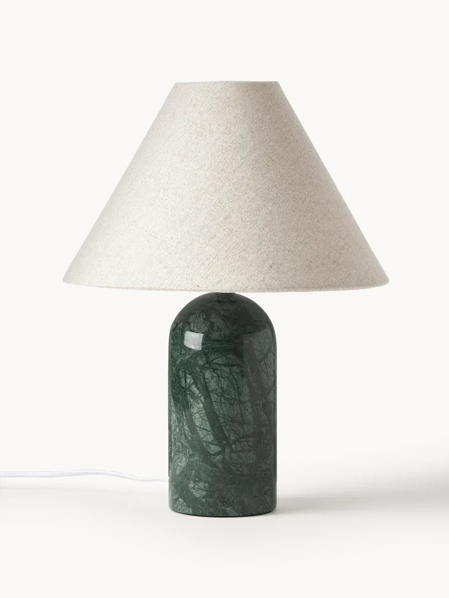 Lampe de chevet marbre vert