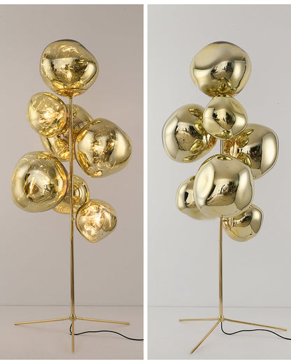 Lampe de sol "Lave Fondue"