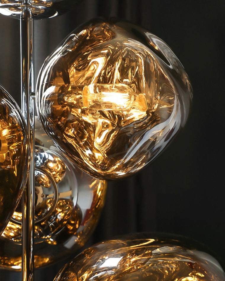 Lampe de sol "Lave Fondue"