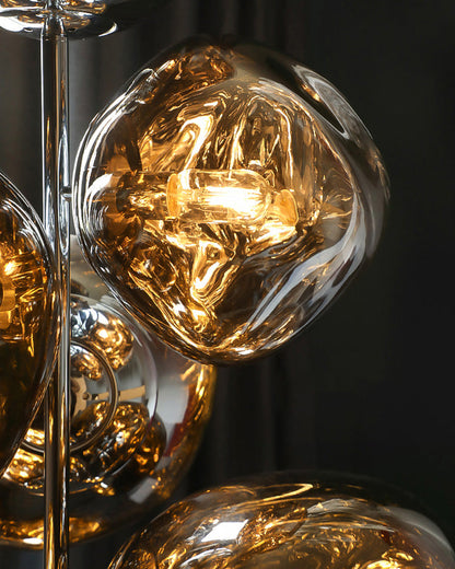 Lampe de sol "Lave Fondue"