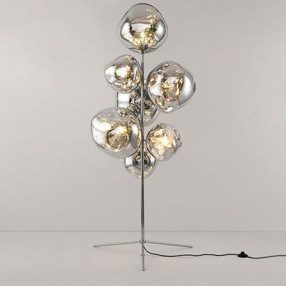 Lampe de sol "Lave Fondue"