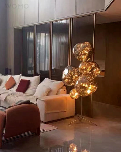 Lampe de sol "Lave Fondue"