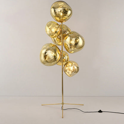 Lampe de sol "Lave Fondue"