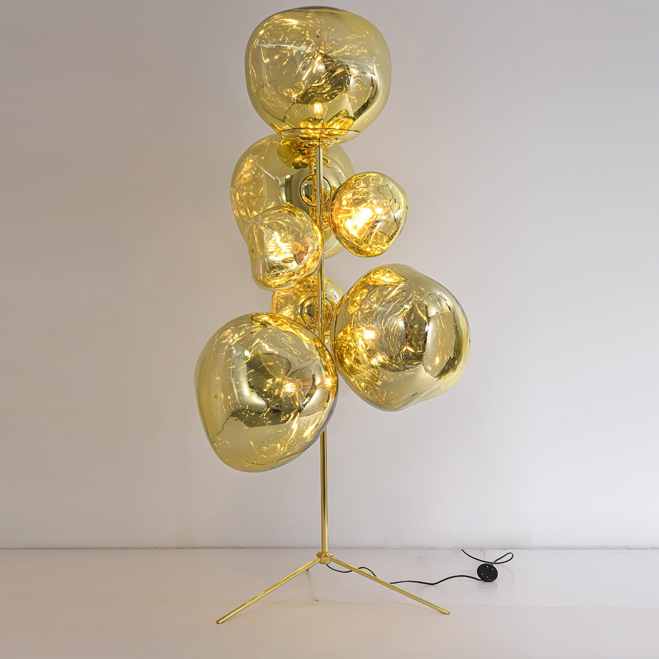 Lampe de sol "Lave Fondue"