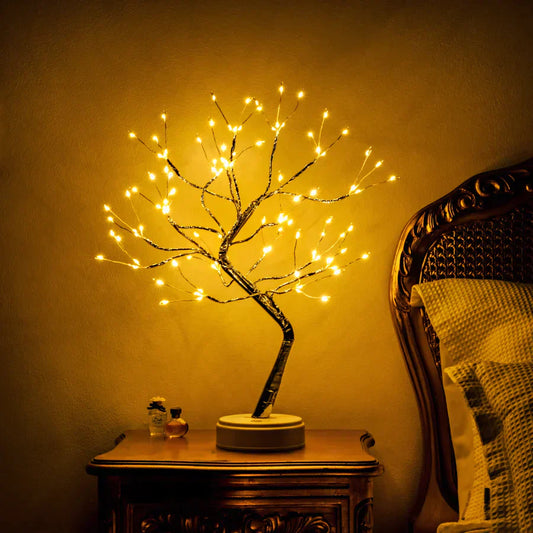 Lampe de table Arbre - Trois Jumeaux Luminaire Décoratif pour Salon