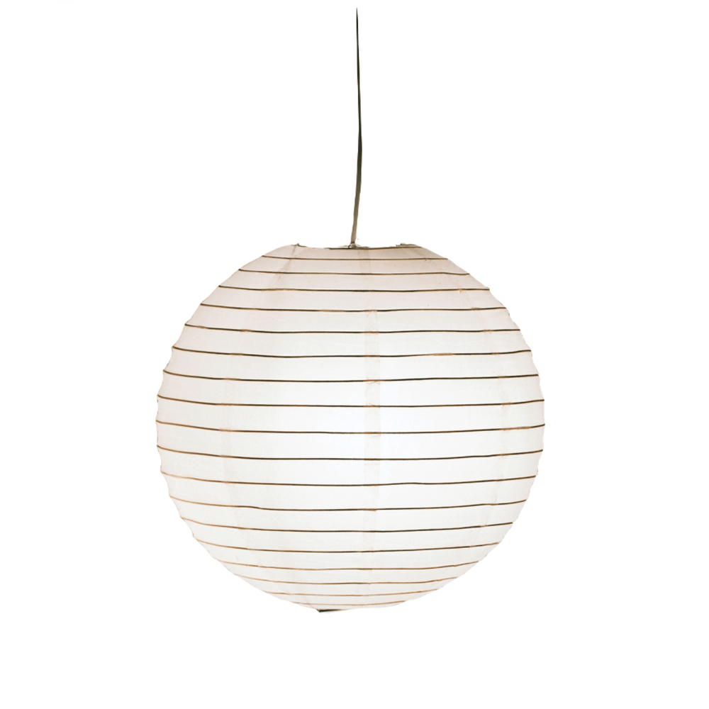 Lampe suspendue Boule Papier Blanc