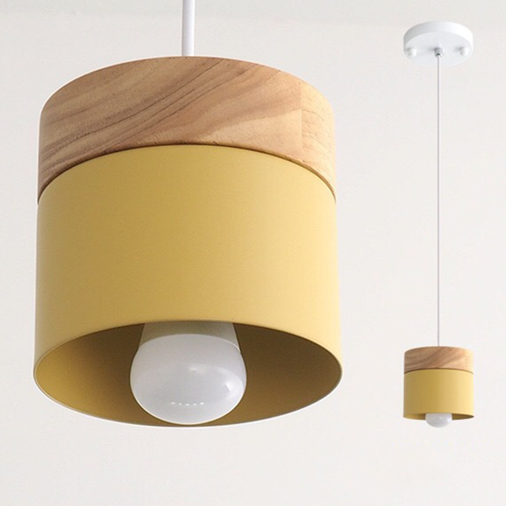 Lampe Suspension Bois Nordique - Elara 3