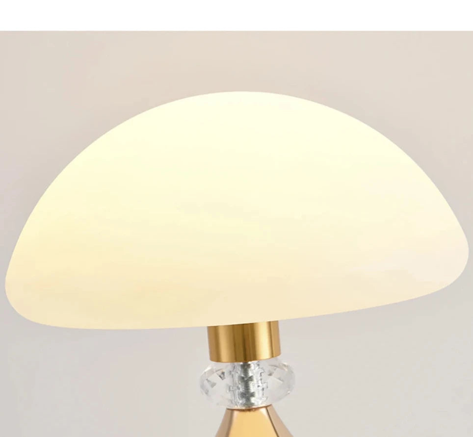 Lampe d'Ambiance Champignon Cristal - Éclat Naturel 2