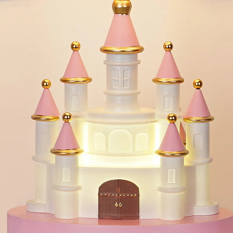 Lampe de Bureau Magique - Enchantement Rose Design 3