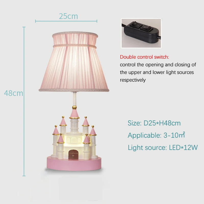 Lampe de Bureau Magique - Enchantement Rose Design 4