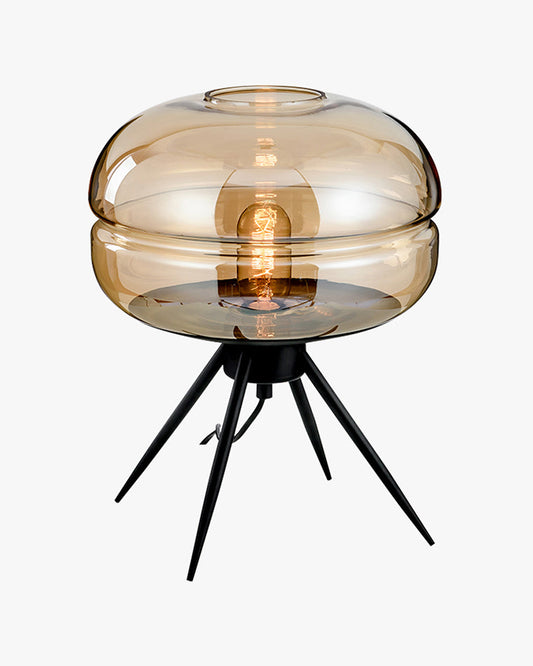 Lampe de Table Dôme en Verre