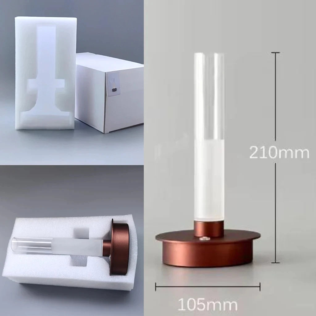 Lampe de Table LED Dimmable - Élégance Portable 6