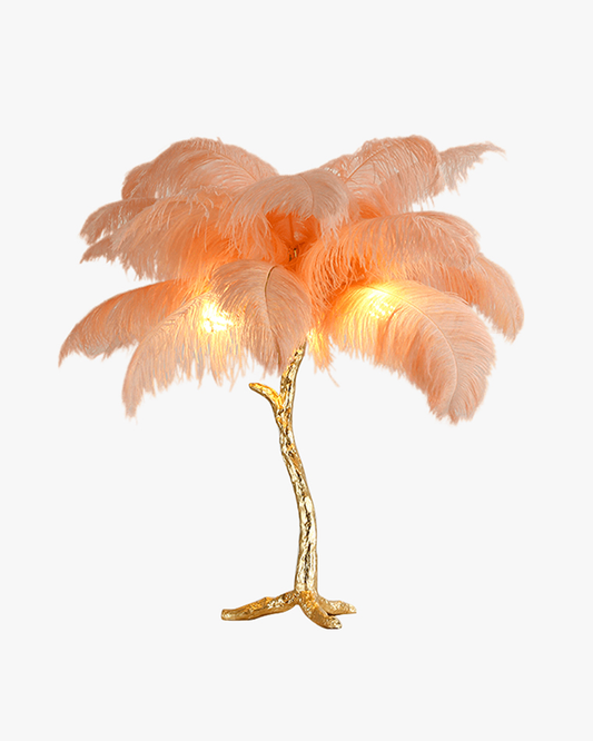 Lampe de Table "Palma Plume"