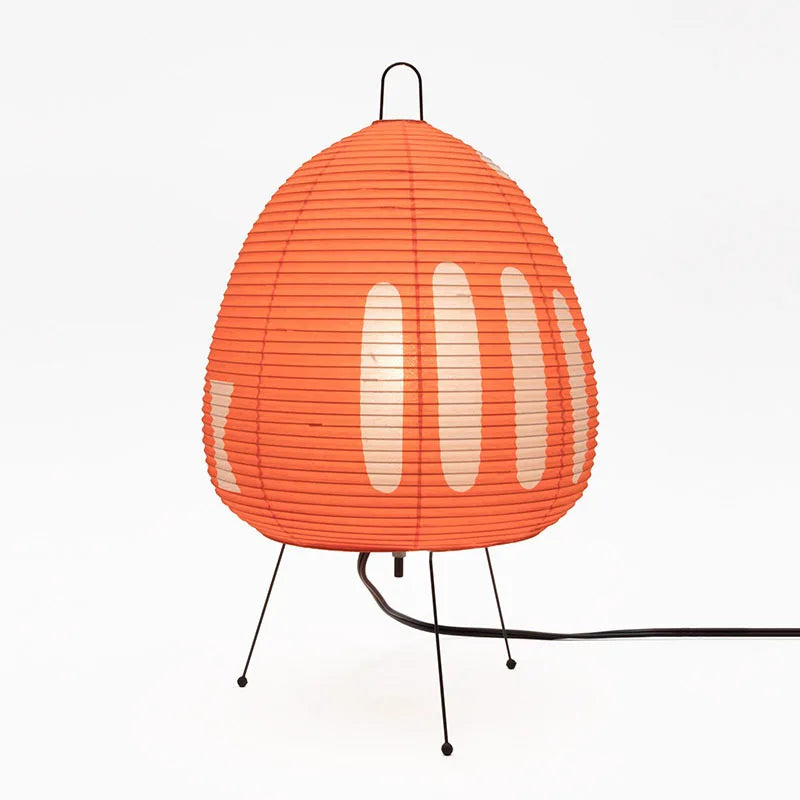 Lampe de Table Zen - TranquilGlow Artisanale en Papier de Riz 6