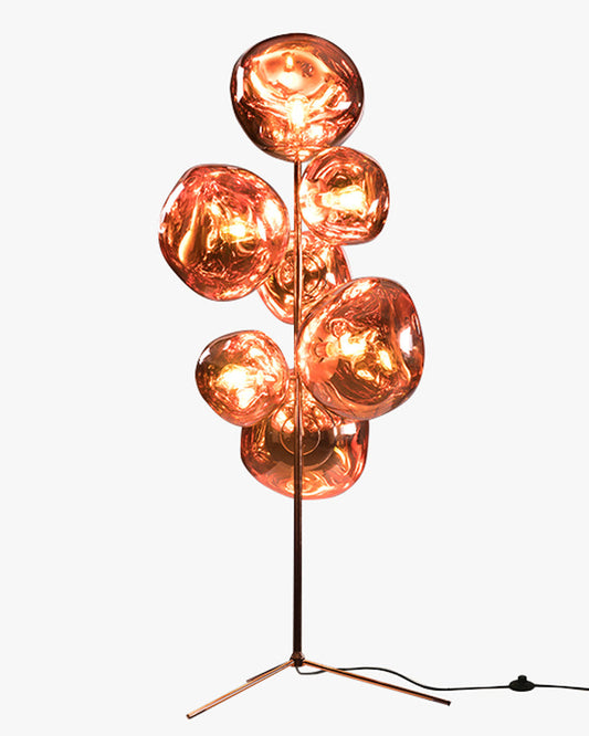 Lampe de sol "Lave Fondue"