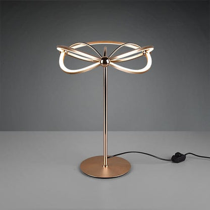 Lampes De Table Dorée Design Spirale Led