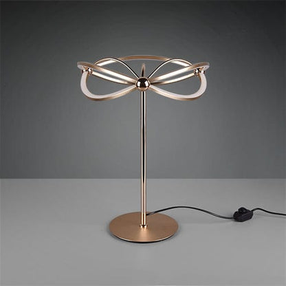Lampes De Table Dorée Design Spirale Led