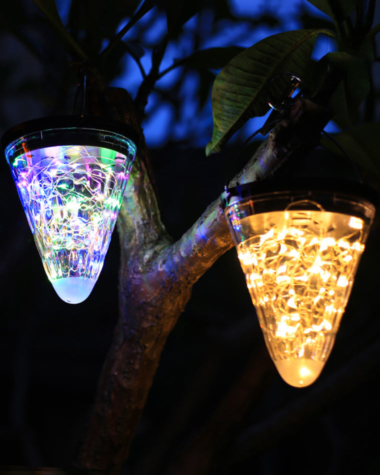 Lanterne Solaire Suspendue - Strawberry Glow