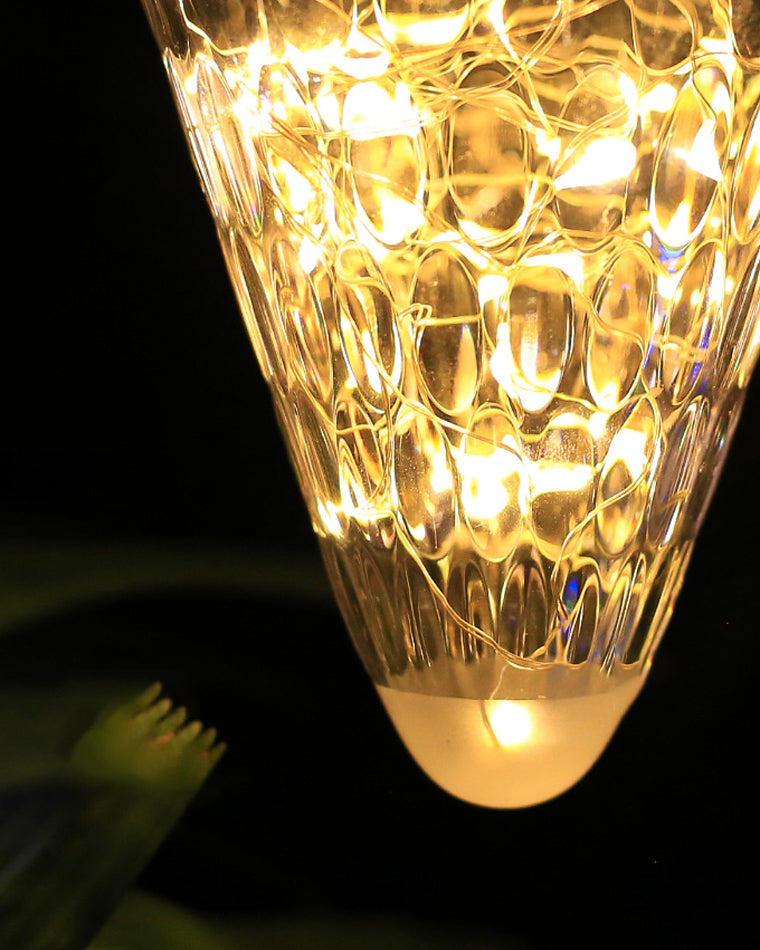 Lanterne Solaire Suspendue - Strawberry Glow