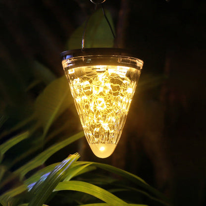 Lanterne Solaire Suspendue - Strawberry Glow