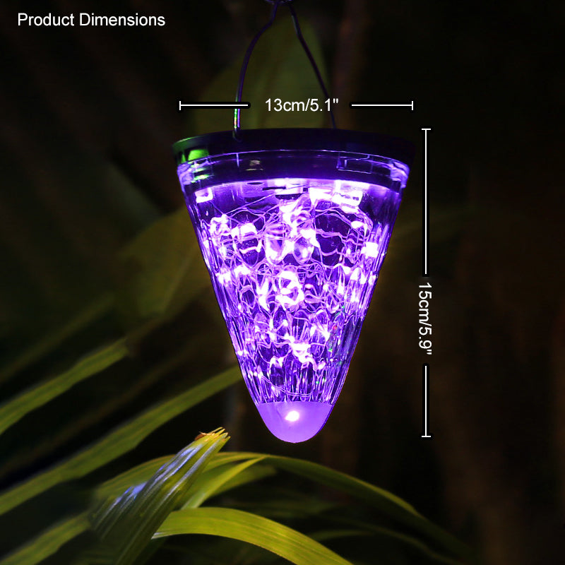 Lanterne Solaire Suspendue - Strawberry Glow