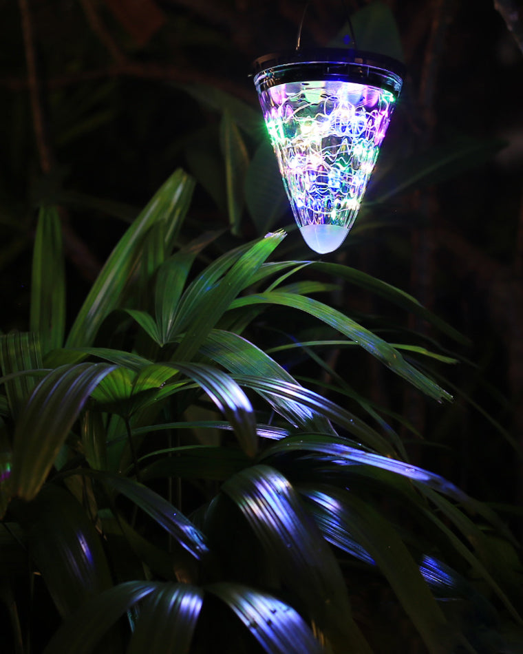 Lanterne Solaire Suspendue - Strawberry Glow