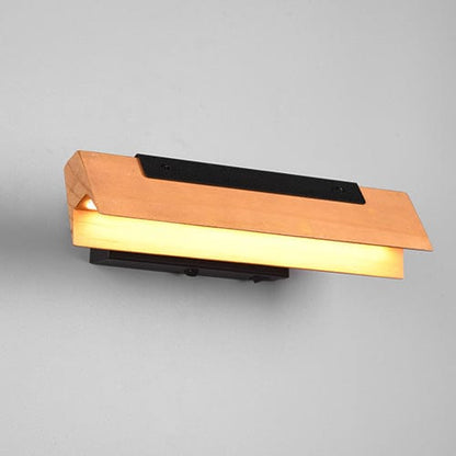 Luminaire Applique Murale Pivotante en Bois