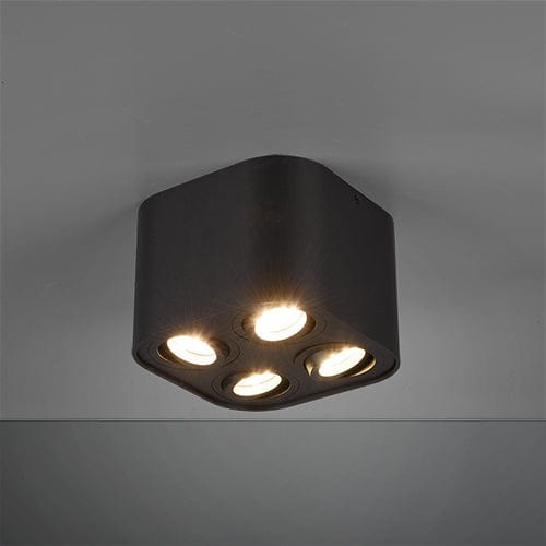 Luminaire Cube Noir