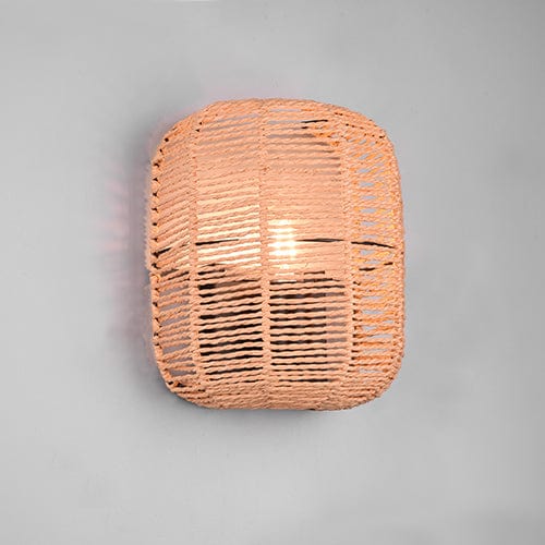 Luminaire Mural BOHO en Rotin