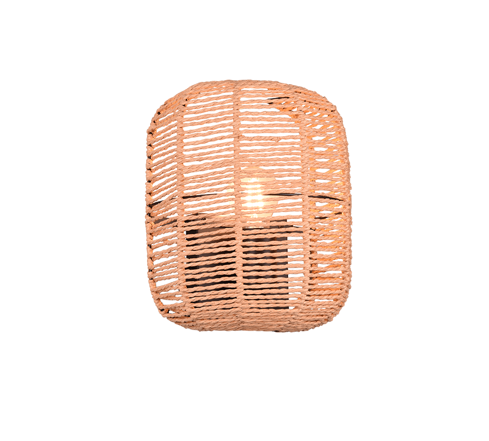 Luminaire Mural BOHO en Rotin