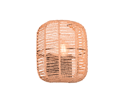 Luminaire Mural BOHO en Rotin