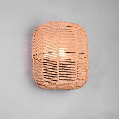 Luminaire Mural BOHO en Rotin