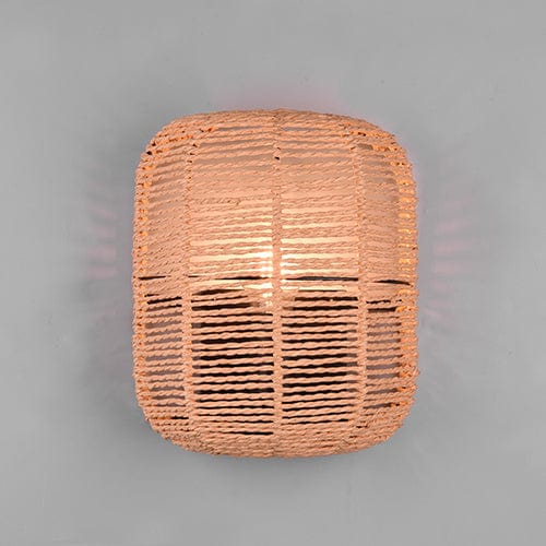 Luminaire Mural BOHO en Rotin