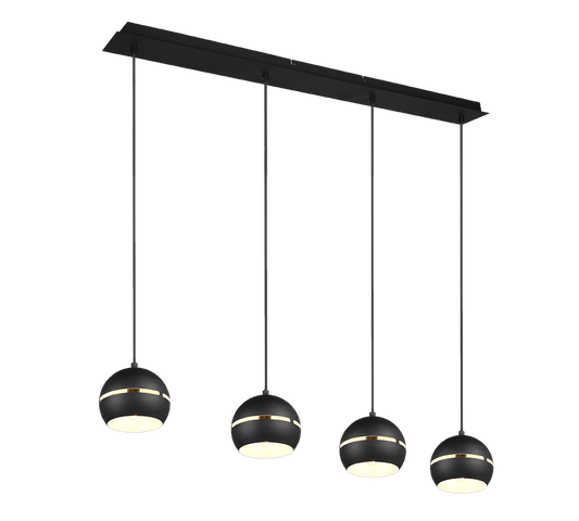 Luminaire Noir Suspendu