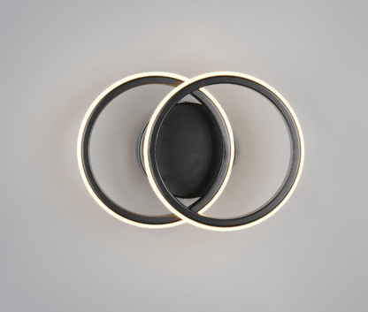 Luminaire Plafond LED Chambre Noir