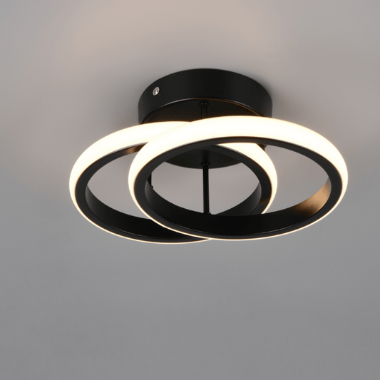 Luminaire Plafond LED Chambre Noir
