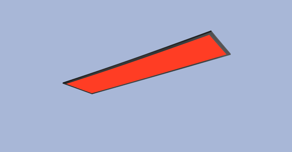 Luminaire Plafonnier Rectangulaire