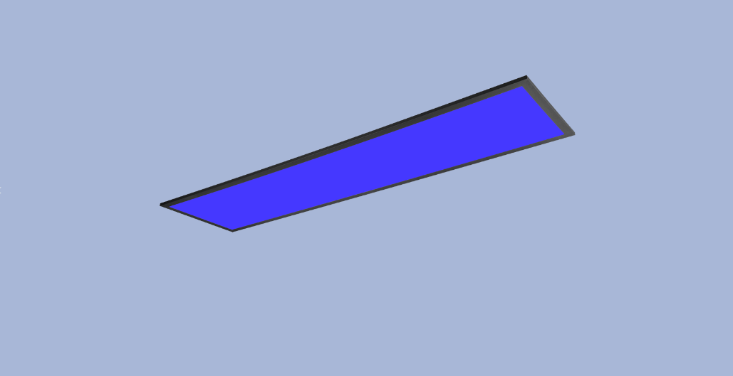 Luminaire Plafonnier Rectangulaire