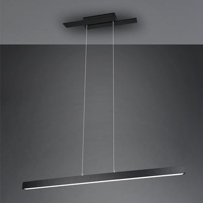 Luminaire Suspendu Barre LED Noir