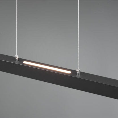 Luminaire Suspendu Barre LED Noir