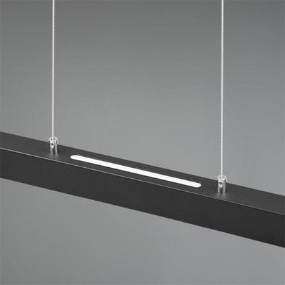 Luminaire Suspendu Barre LED Noir