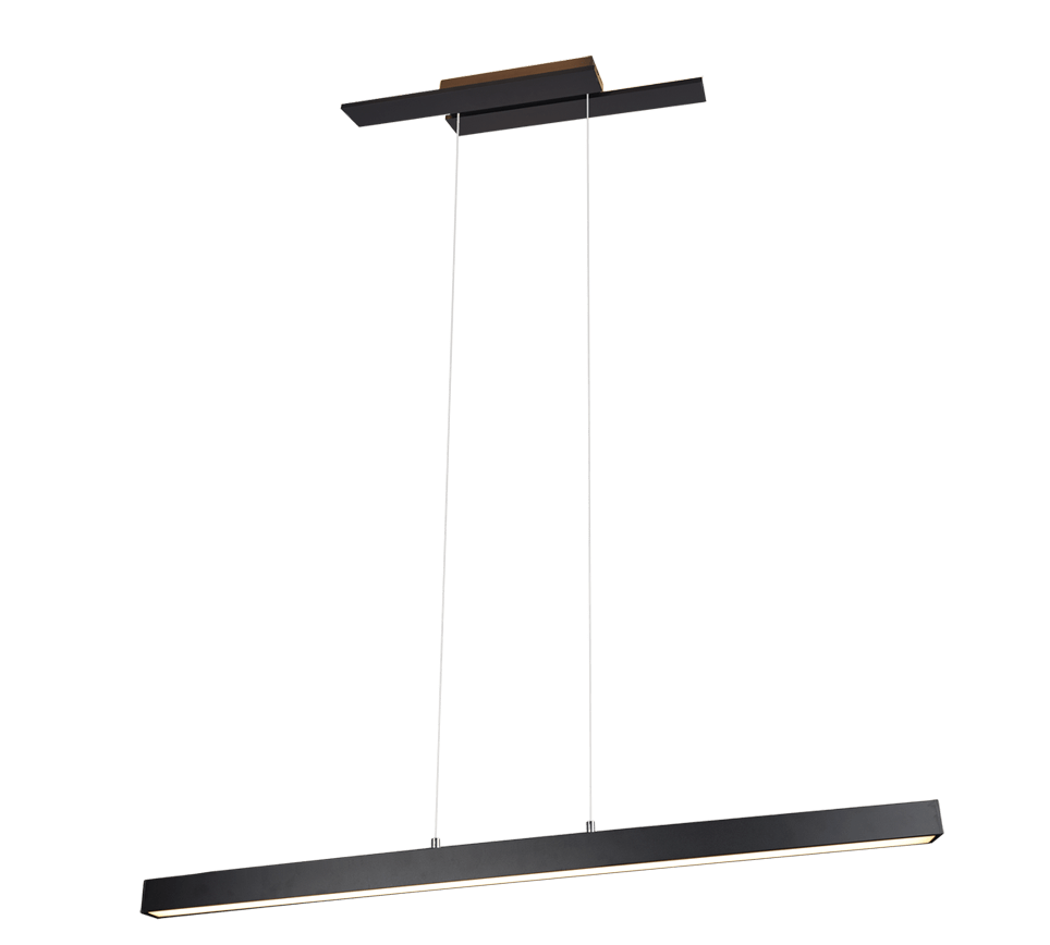 Luminaire Suspendu Barre LED Noir