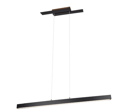 Luminaire Suspendu Barre LED Noir