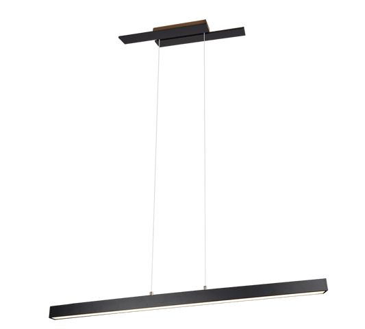 Luminaire Suspendu Barre LED Noir