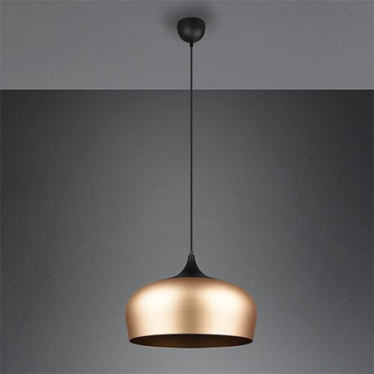 Luminaire Suspendu Noir Et Or