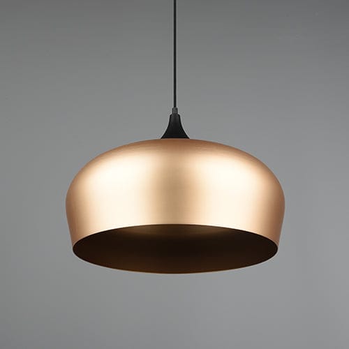 Luminaire Suspendu Noir Et Or