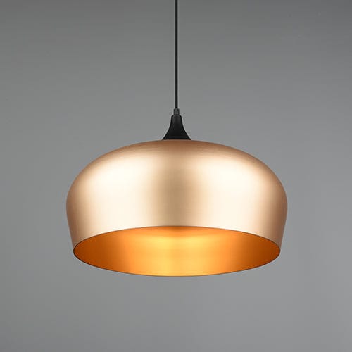 Luminaire Suspendu Noir Et Or