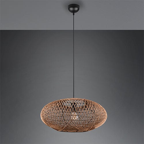 Luminaire Suspension Rotin Pas Cher