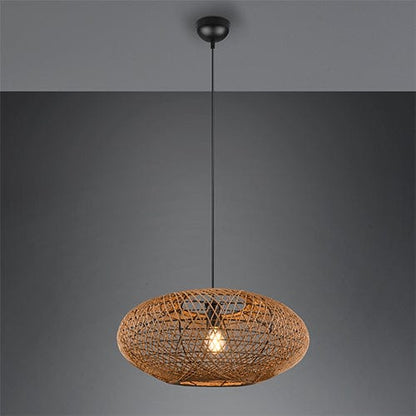 Luminaire Suspension Rotin Pas Cher